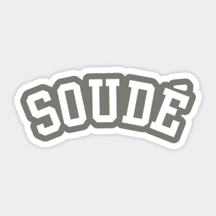 Soudé Sticker